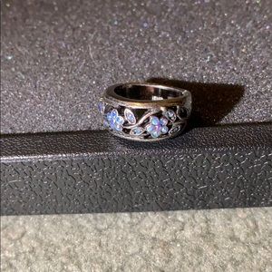 Iridescent flower Lia Sophia ring